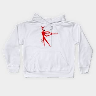 RED DEVIL graffiti Kids Hoodie